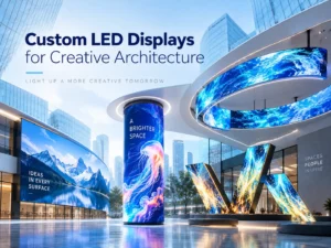Display LED personalizzati per l'architettura creativa: una guida B2B