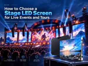 كيفية اختيار شاشة LED للمسرح للفعاليات الحية والجولات السياحية