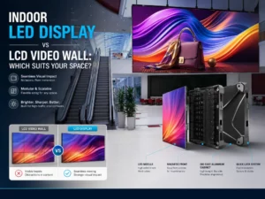Indoor LED Display vs LCD Video Wall Which Suits Your Space